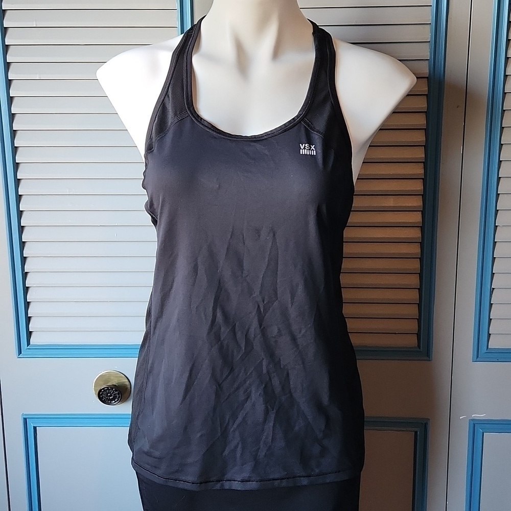 VSX Sport Black Racerback Tank Top